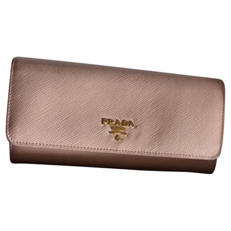 prada portemonnaie rosa|prada wallet holder.